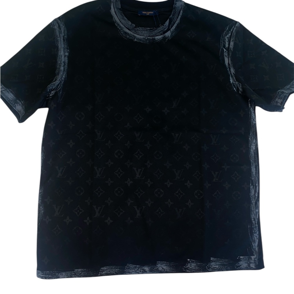 Louis Vuitton Monogram Black T-Shirt